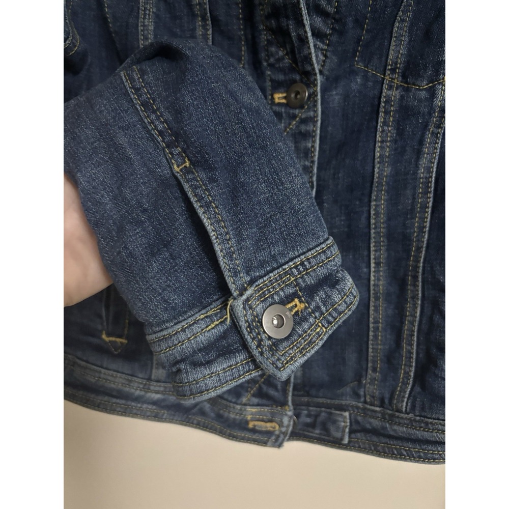 Anthropologie Pilcro & The Letterpress Classic Denim Jean Jacket Women's Small - Picture 6 of 14